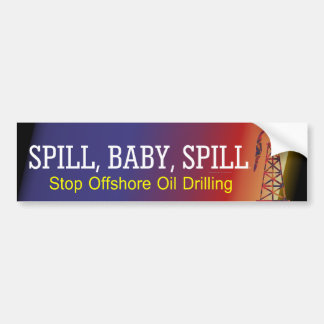 TEE Spill Baby Spill Bumper Sticker