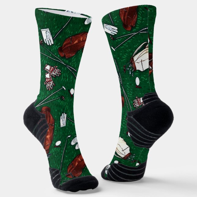 Tee Time Golf Socks (Angled)