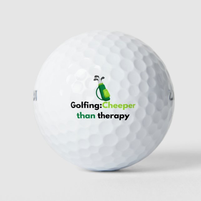 Tee Time is me time,golfer,golfaddict Golf Balls (Front)