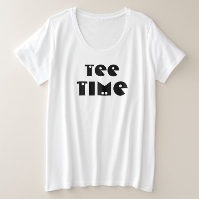 Tee Time T-Shirt (Design Front)