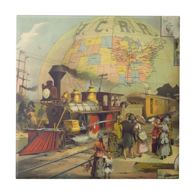 TEE Train Country Tile (Front)