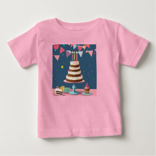 "Tee Up Your Birthday: Unique Designs Baby T-Shirt