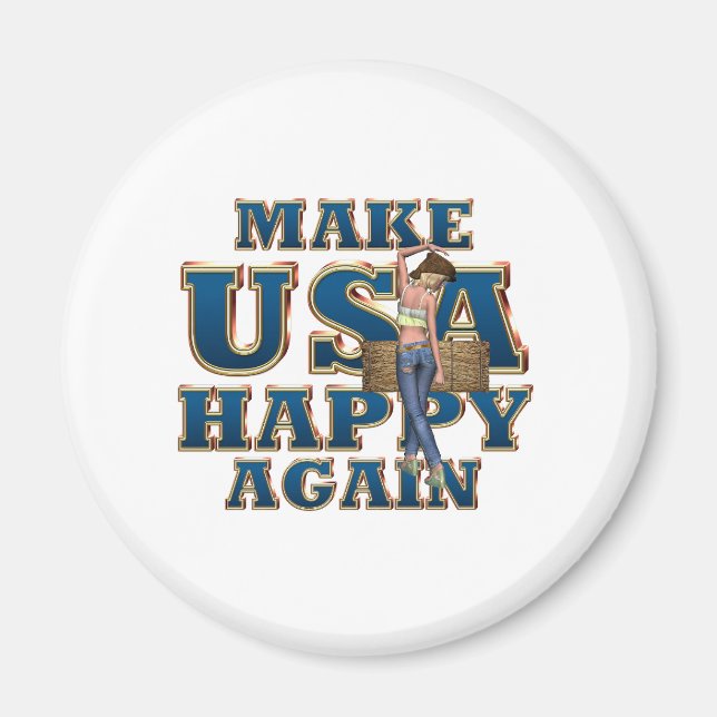 TEE USA Happy Magnets (Front)