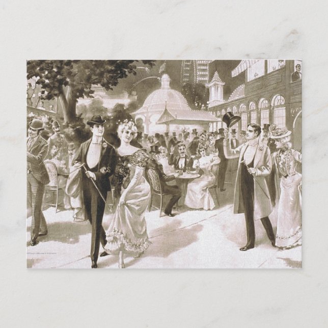 TEE Victorian Days Postcard (Front)