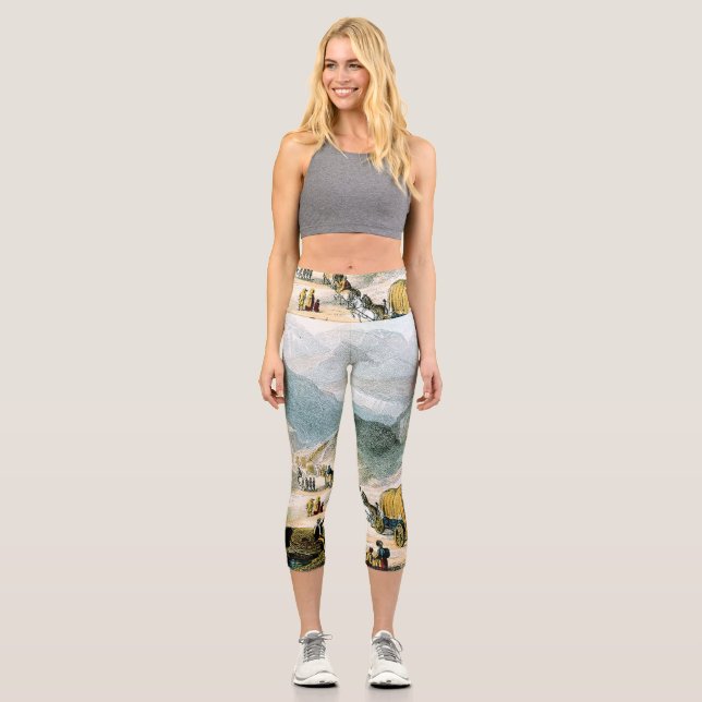 TEE Westward Ho Capri Leggings (Front)