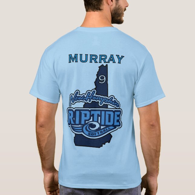 Tee with Custom Name and Number (Back)