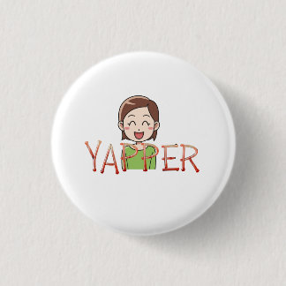 TEE Yapper 3 Cm Round Badge
