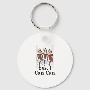 TEE Yes I Can Can Key Ring