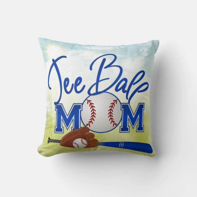 TeeBall#2 Mum Pillow (Front)