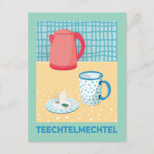 Teechtelmechtel Holiday Postcard