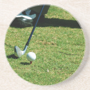 Teeing Off Coaster