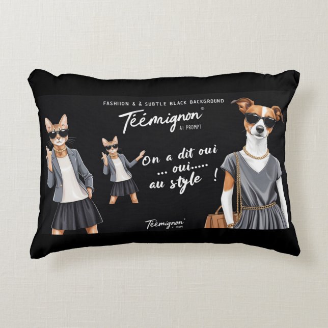 TEEMIGNON DECORATIVE CUSHION (Front)