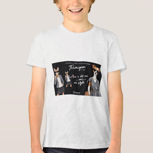 TEEMIGNON Tri-Blend SHIRT (Front)