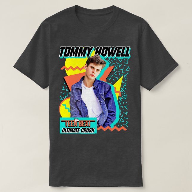 TEEN BEAT Ultimate Crush Tommy Howell T-Shirt (Design Front)