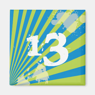Teen Birthday Party Favour      Magnet