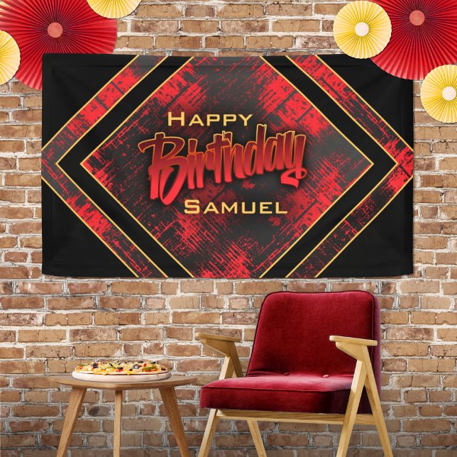 Teen Boy Birthday Banner (Creator Uploaded)