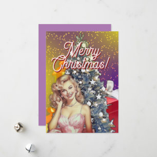 Teen Girl  Holiday Card