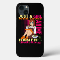 Teen Girl Trendy Cute Anime Ramen Bowl Loves Anime
