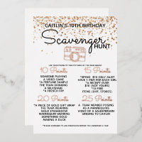 Teen & Kids Mall Photo Scavenger Hunt Game - Fun