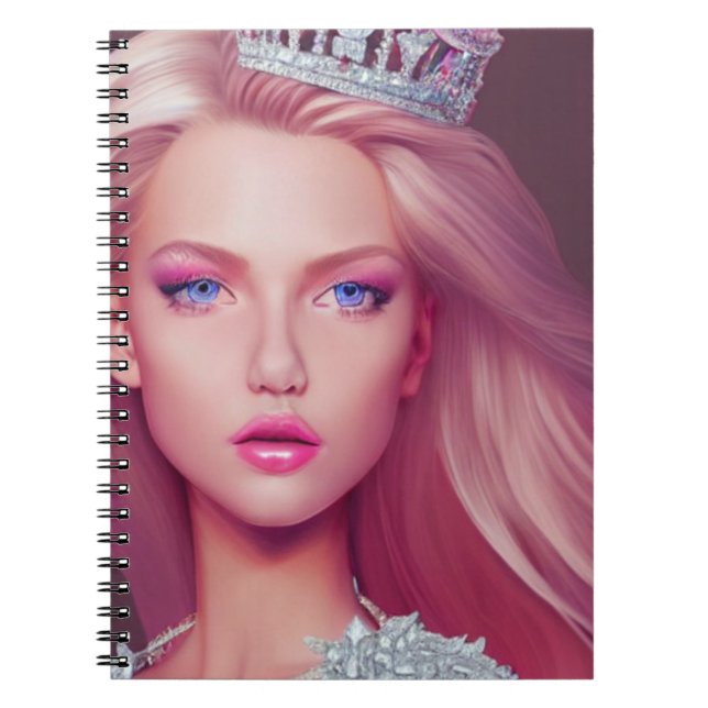 Teen princess Rose Notebook (Front)
