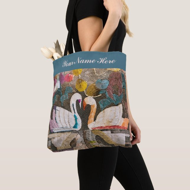 Teen Swan Accessory Bag (Close Up)
