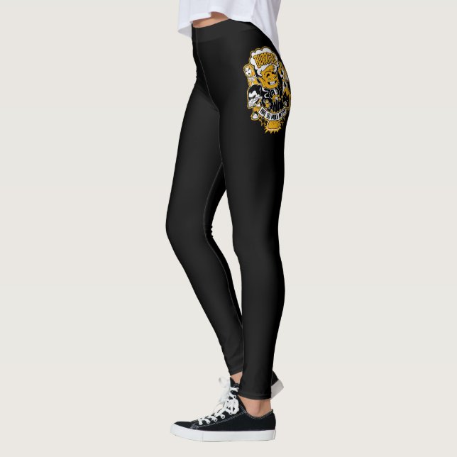 Teen Titans Go! | Beast Boy "Burritos Are Better" Leggings (Left)