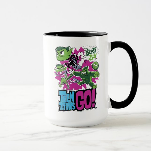 Teen Titans Go! | Beast Boy Shapeshifts Mug (Right)