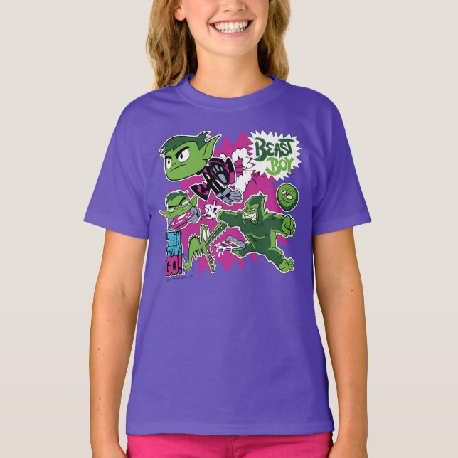 Teen Titans Go! | Beast Boy Shapeshifts T-Shirt (Front)