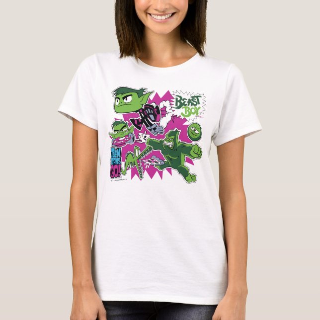 Teen Titans Go! | Beast Boy Shapeshifts T-Shirt (Front)
