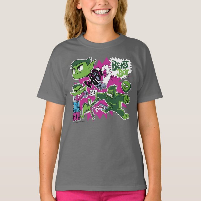 Teen Titans Go! | Beast Boy Shapeshifts T-Shirt (Front)
