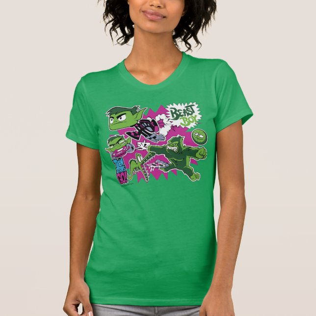 Teen Titans Go! | Beast Boy Shapeshifts T-Shirt (Front)