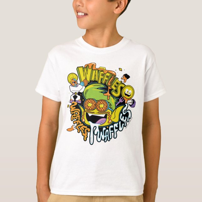 Teen Titans Go! | Beast Boy Waffles T-Shirt (Front)