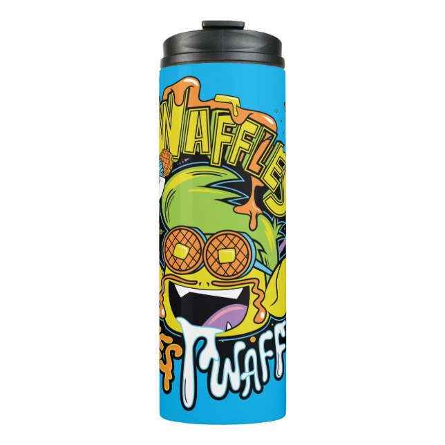 Teen Titans Go! | Beast Boy Waffles Thermal Tumbler (Front)
