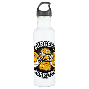 Teen Titans Go! Burgers Versus Burritos 710 Ml Water Bottle