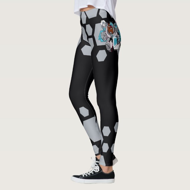 Teen Titans Go! | Cyborg's Arsenal Graphic Leggings (Left)