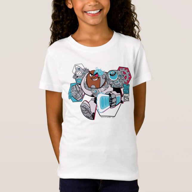 Teen Titans Go! | Cyborg's Arsenal Graphic T-Shirt (Front)
