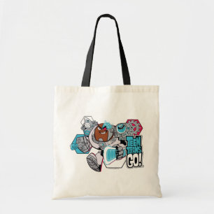 Teen Titans Go!   Cyborg's Arsenal Graphic Tote Bag
