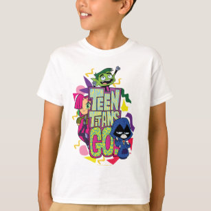 Teen Titans Go!   "Girls Girls" Animal Print Logo T-Shirt