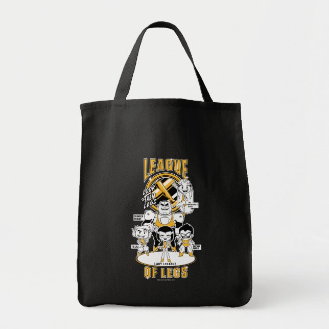 Teen Titans Go! | League of Legs Tote Bag (Front)