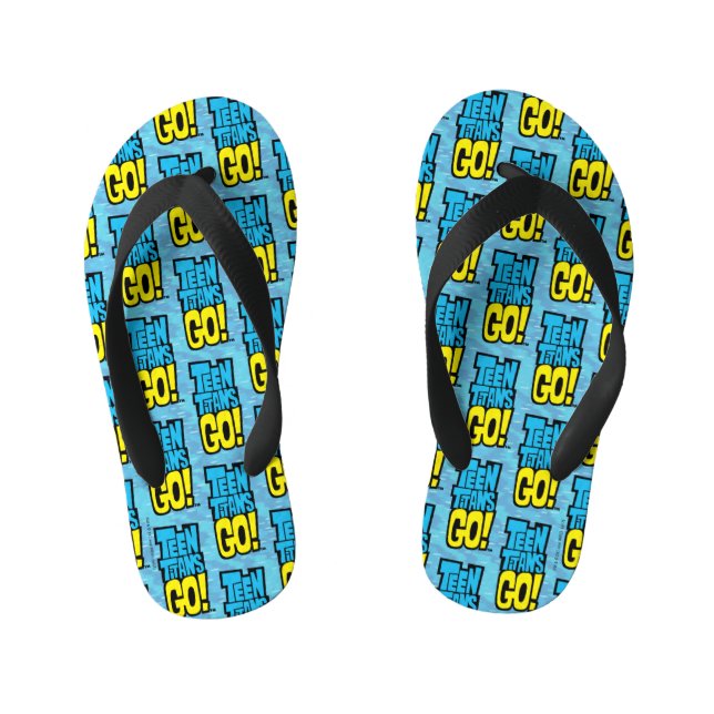 Teen Titans Go! | Logo Kid's Jandals (Footbed)