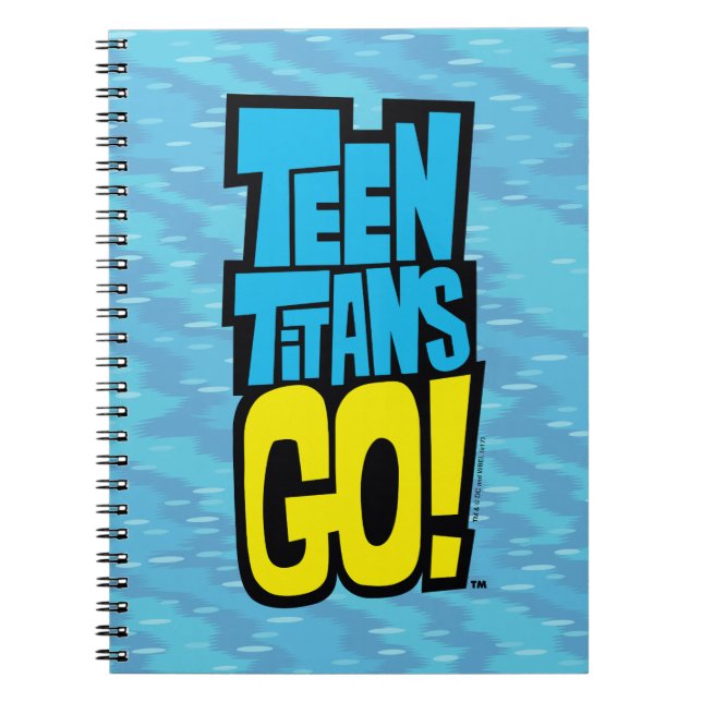 Teen Titans Go! | Logo Spiral Notebook (Front)