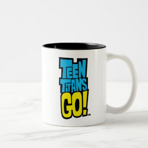 Teen Titans Go! Logo Two-Tone Coffee Mug