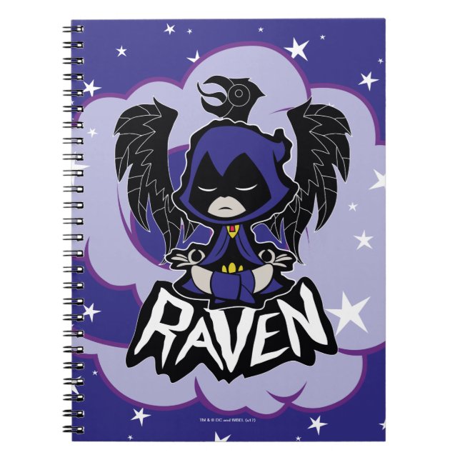 Teen Titans Go! | Raven Attack Spiral Notebook (Front)