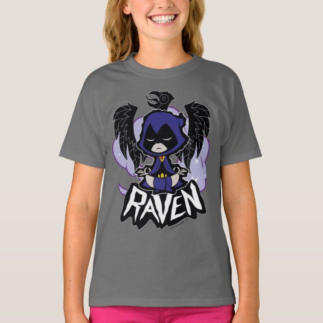 Teen Titans Go! | Raven Attack T-Shirt (Front)