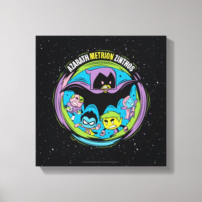 Teen Titans Go! | Raven "Azarath Metrion Zinthos" Canvas Print (Front)