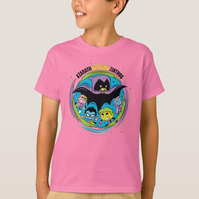 Teen Titans Go! | Raven "Azarath Metrion Zinthos" T-Shirt (Front)