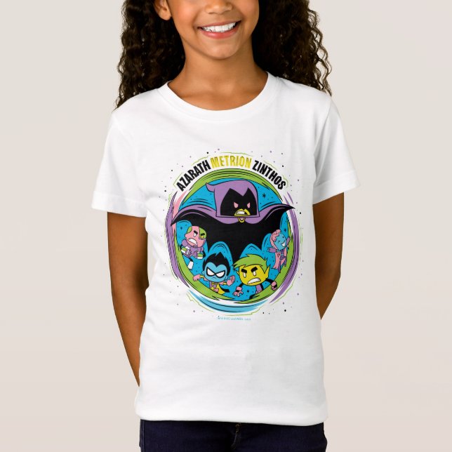 Teen Titans Go! | Raven "Azarath Metrion Zinthos" T-Shirt (Front)
