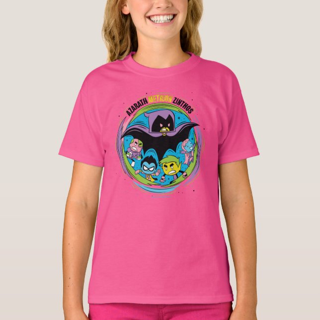 Teen Titans Go! | Raven "Azarath Metrion Zinthos" T-Shirt (Front)