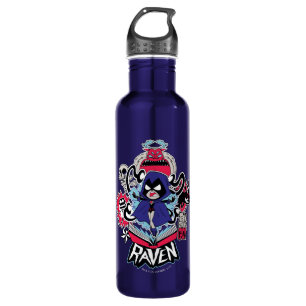 Teen Titans Go! Raven Demonic Powers Graphic 710 Ml Water Bottle