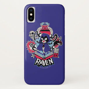 Teen Titans Go!   Raven Demonic Powers Graphic Case-Mate iPhone Case